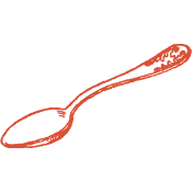 Illustration of a spoon. "Spoonie" is a word used by chronically ill individuals to describe their ongoing lack of energy.